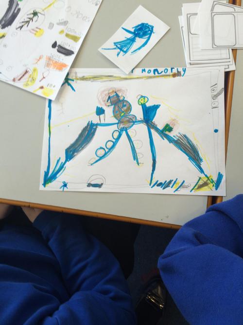 We made our own board games