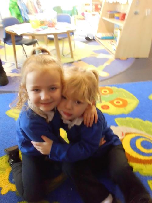 A hug for valentines day