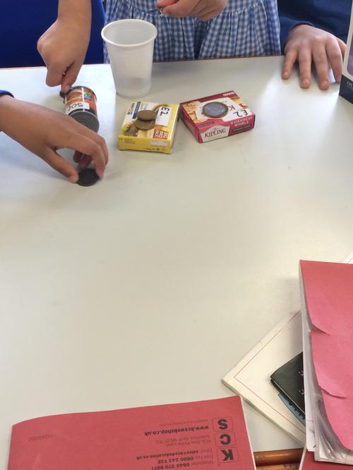 Buying items from a shop