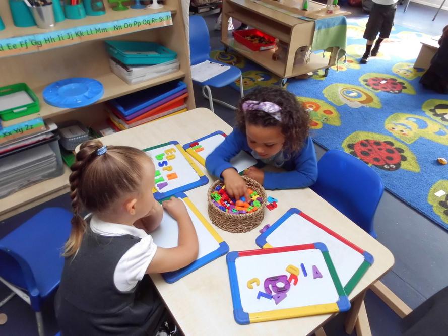 Learning about letters and sounds