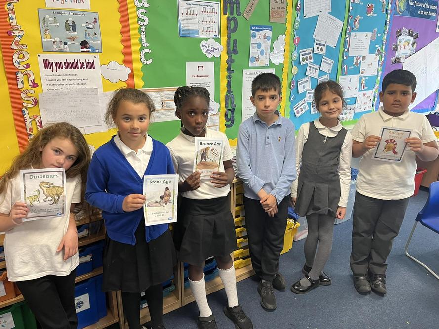 We started with the events that happen the furthest away in history.