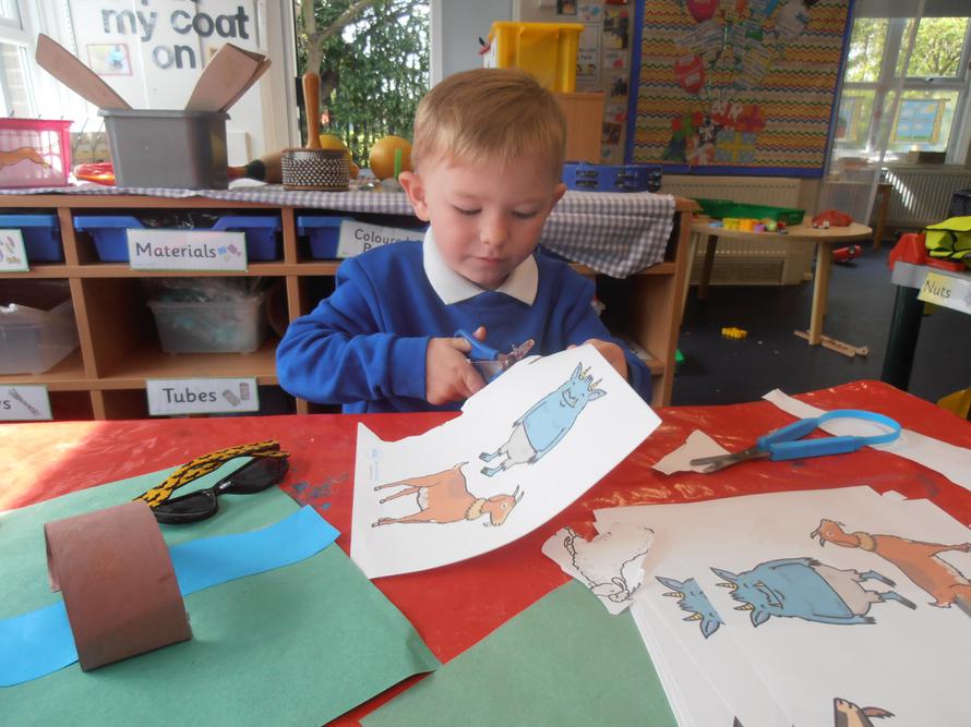 Size ordering the three billy goats