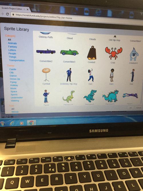 Choosing a character