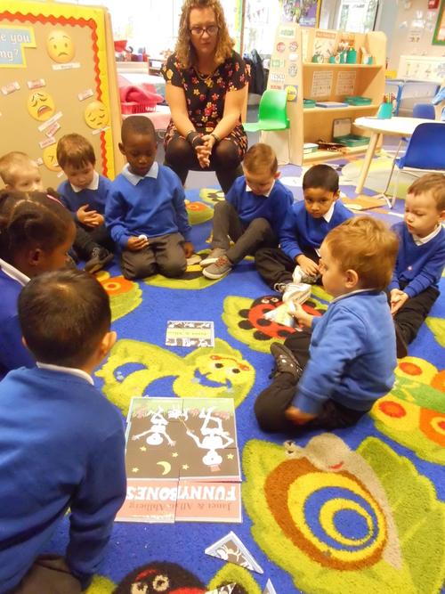 Making the puzzle pictures from 'Funnybones'