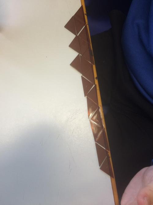 Tesselating shapes on the table