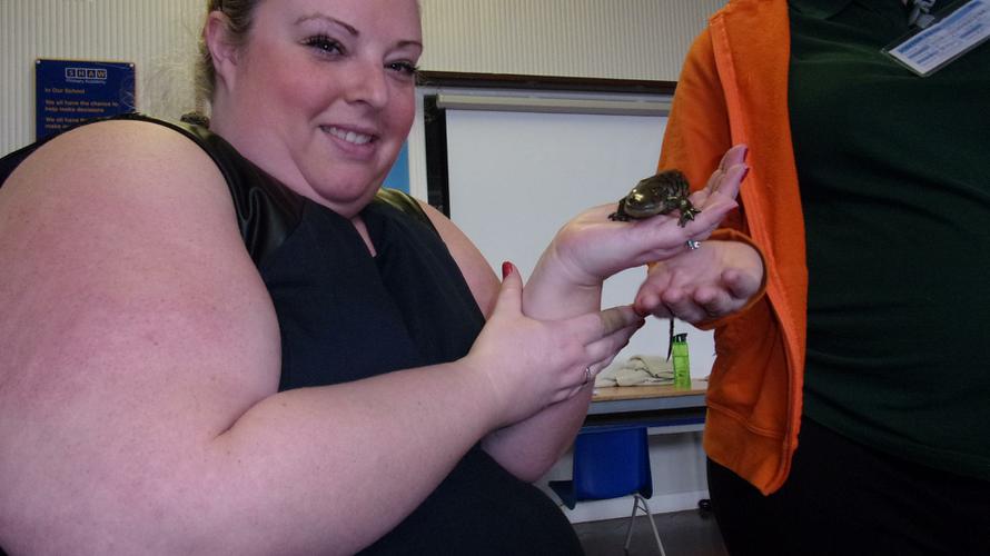 Mrs Downes was brave! 