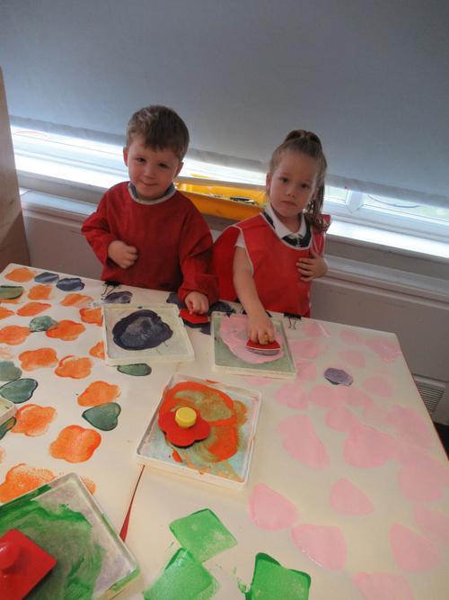 Printing patterns in Nursery