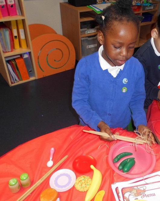 Role playing in the Chinese Restaurant