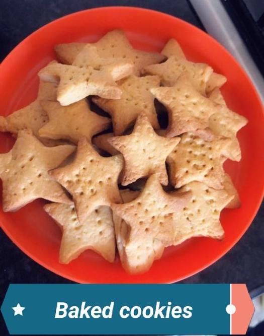 Nyameso baked her cookies! 