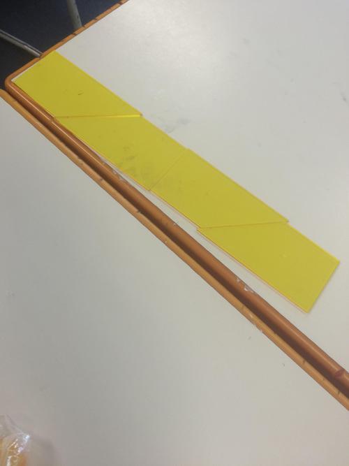 Tesselating shapes on the table