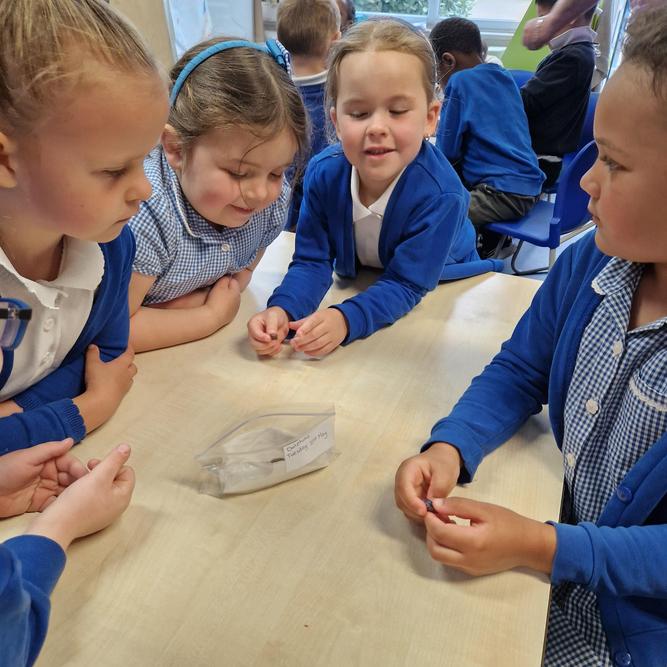 This week the children have had a go at planting our own seeds! 