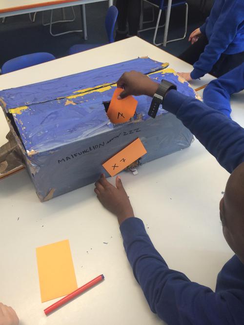 Function machines to help us with our times tables