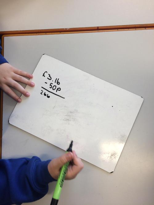 Buying items from a shop