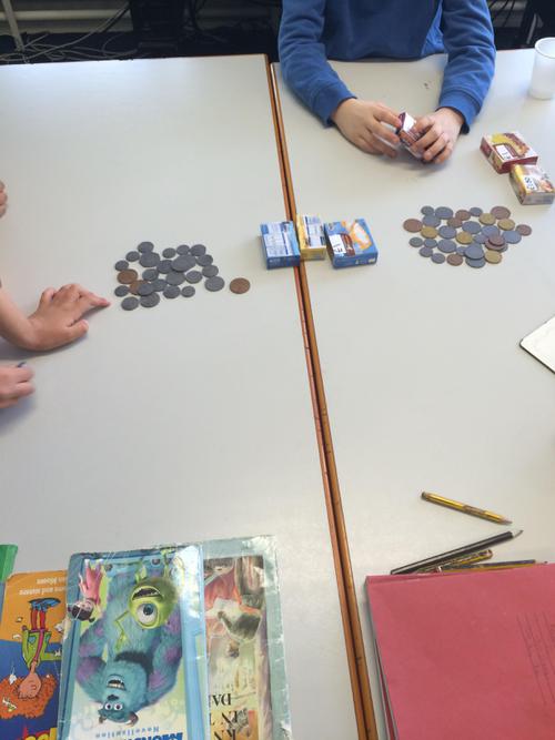 Buying items from a shop