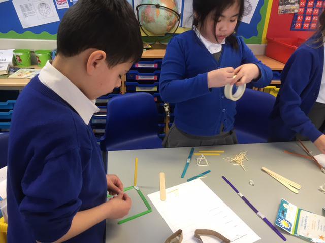 Busy building in a team of 3!