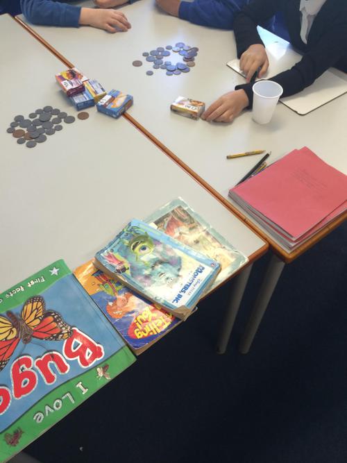 Buying items from a shop