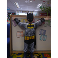 'I'm batman,i gotr bat swingers' 'you swing them and they catch bad people'