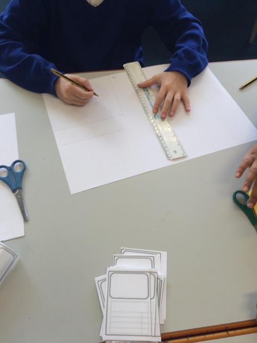 We made our own board games