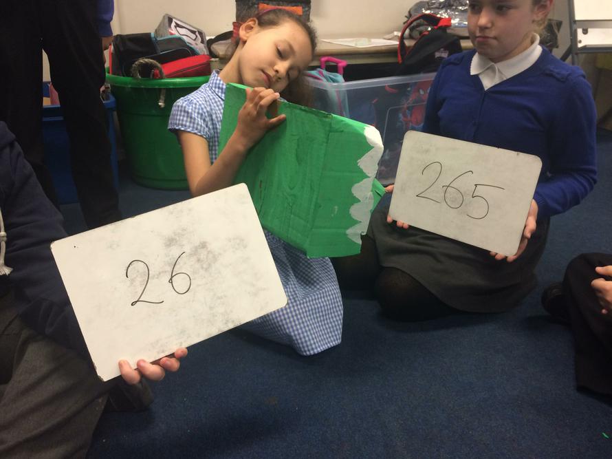 Greater than and less than with a crocodile!