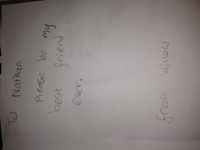 When I was tidying the classroom I came across...