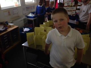 Harry showed us the booklet with our addresses on.