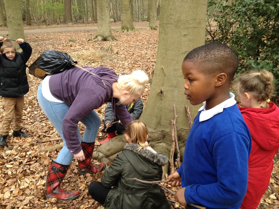 Miss Beard was determined to win!