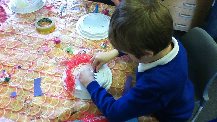 Sami is busy creating his monster