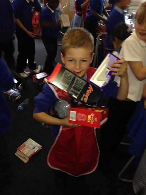 Tyler gathered everything he needed...