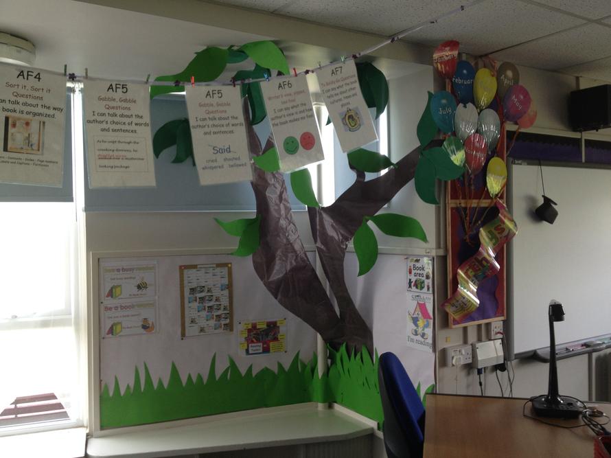 Excited about reading underneath the tree?