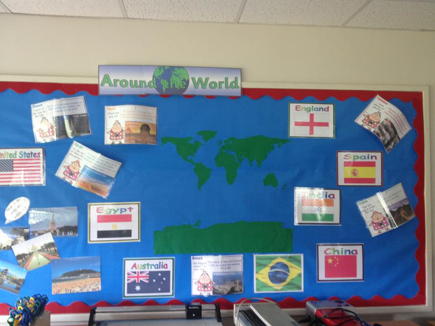 Let's travel around the world!