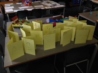 Our address booklets.