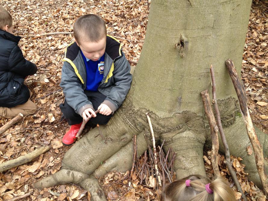 Nathan was busy thinking!