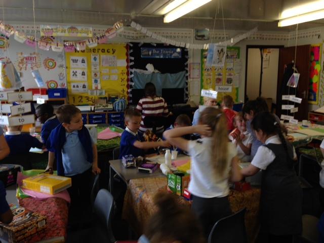 The classroom was a mess!