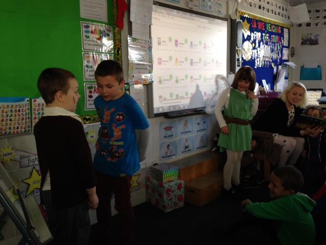 Learning while in costume? 